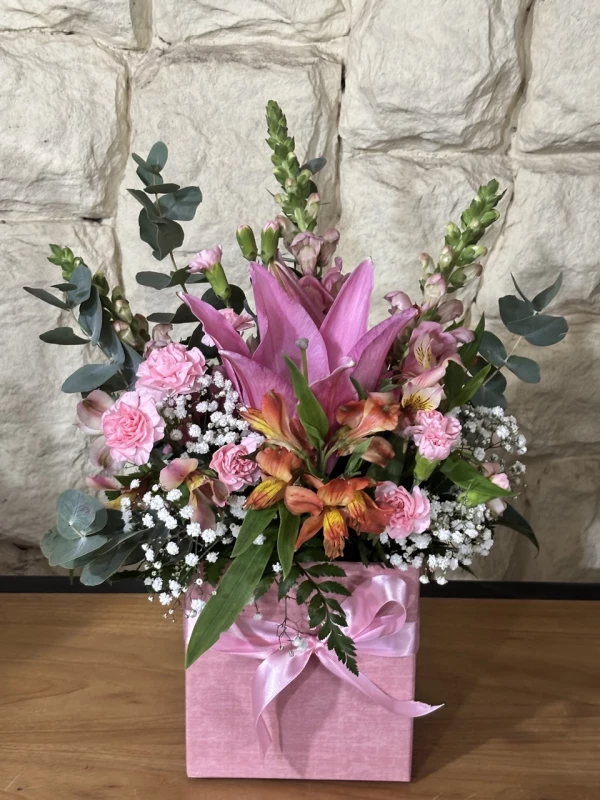 Box Encanto em Rosa
